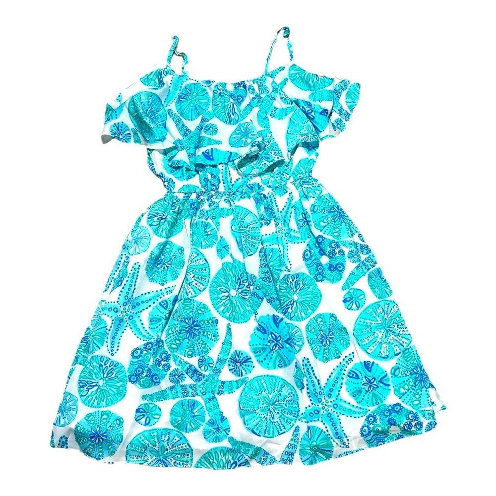 Lilly Pulitzer for Target Satin Seashell Dress with Adjustable Straps Size XS